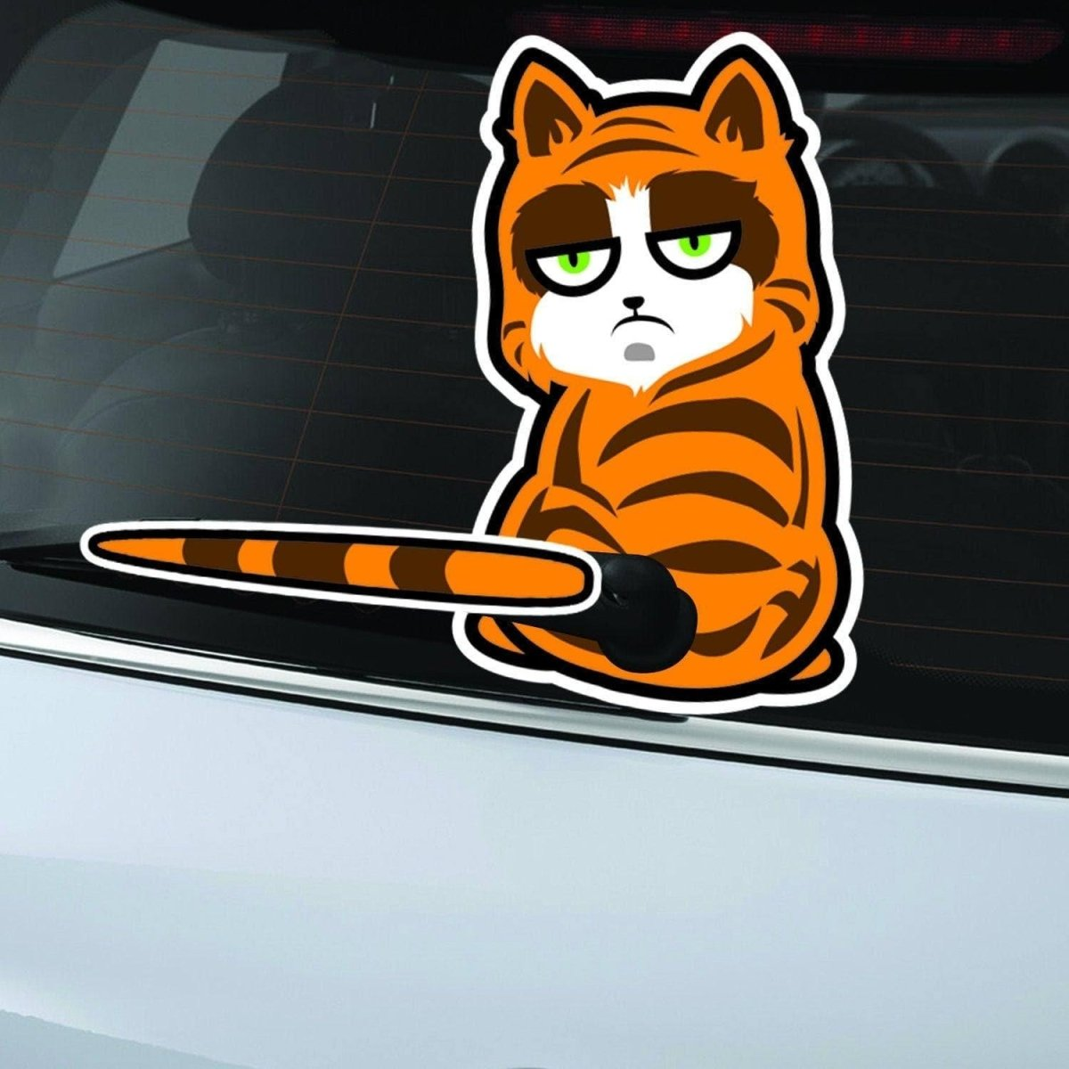 Cat-Tastic Rear Wiper Decal