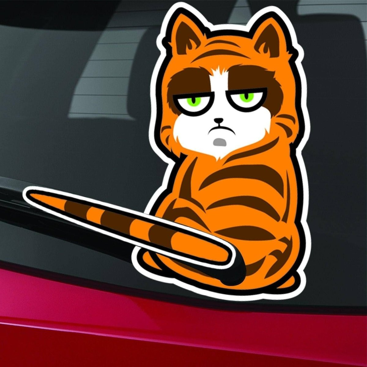 Cat-Tastic Rear Wiper Decal