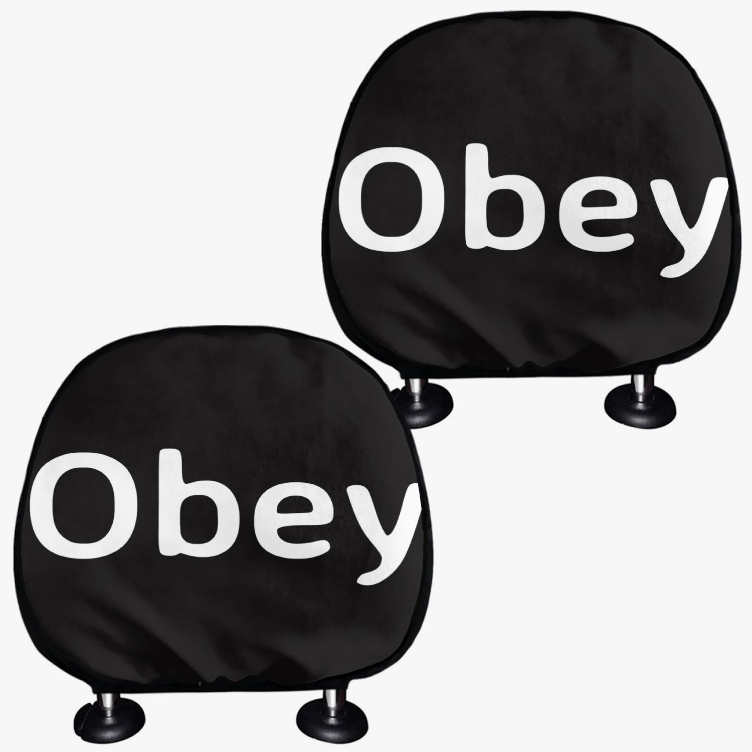 Obey Car Headrest Covers