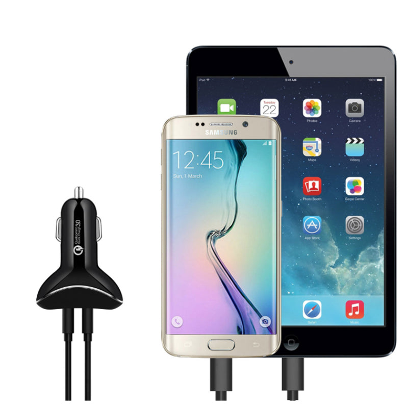 Triple Source Car Charger